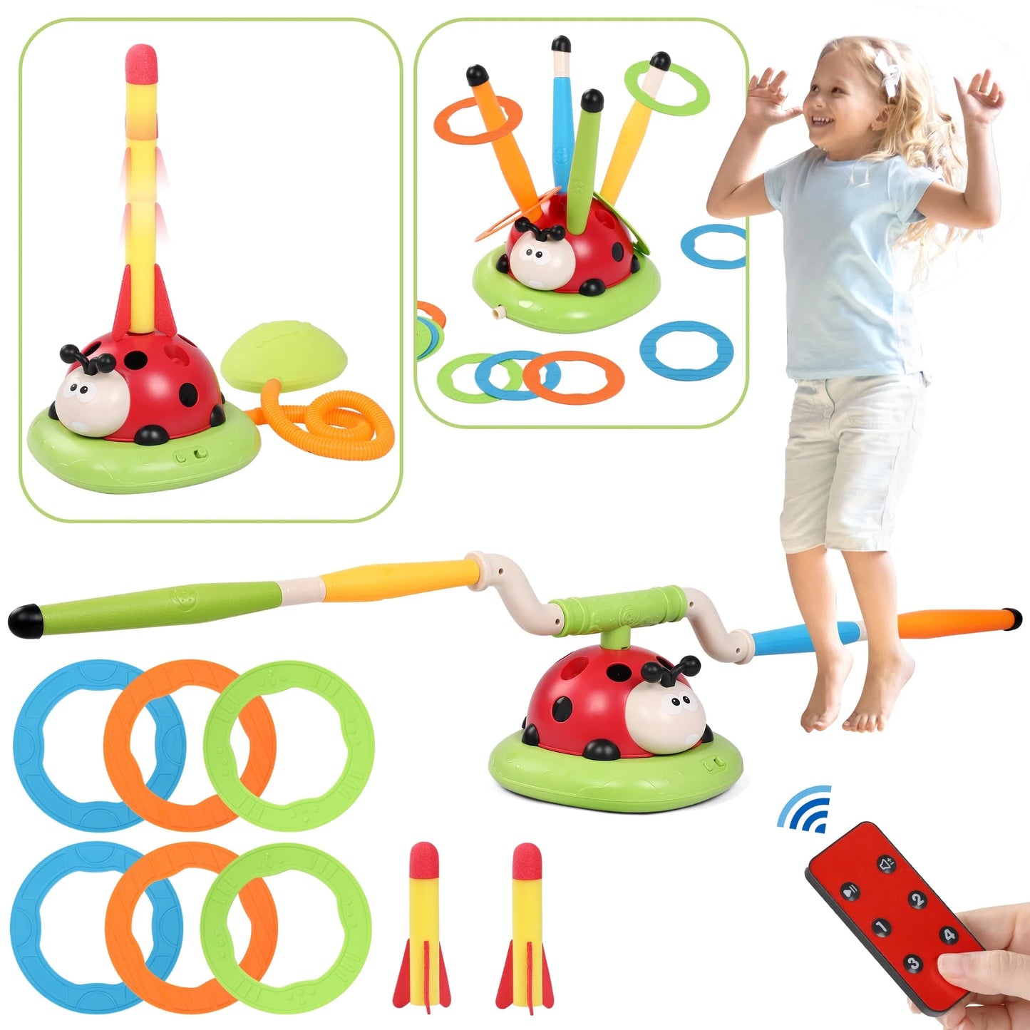 3 In 1 Musical Jumping Toy