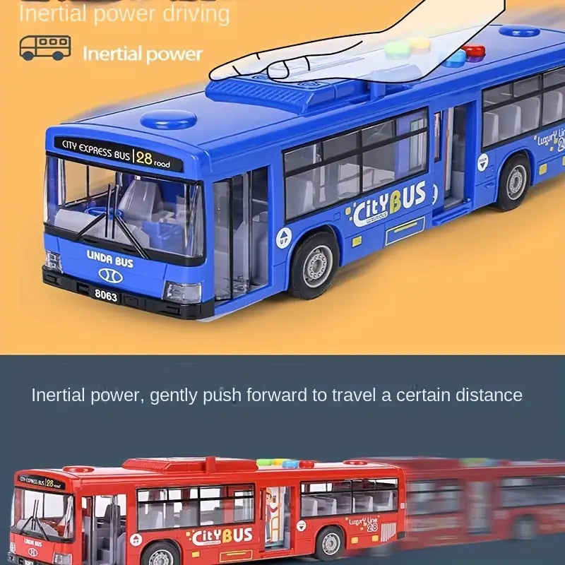 Push Back Bus with Light and Music