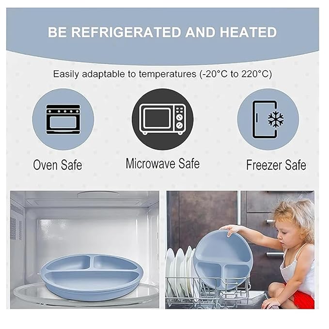 Silicone Tableware Feeding Set