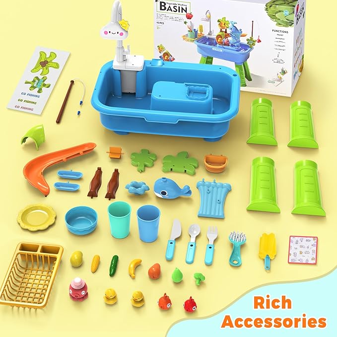 3 In 1 Sink Kitchen Toy