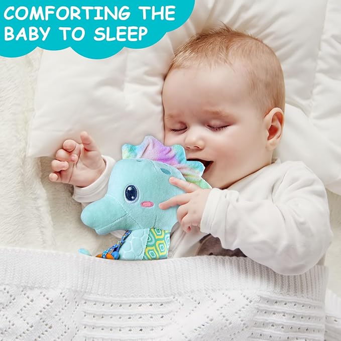 Baby Music Ringing Seahorse Plush Toy