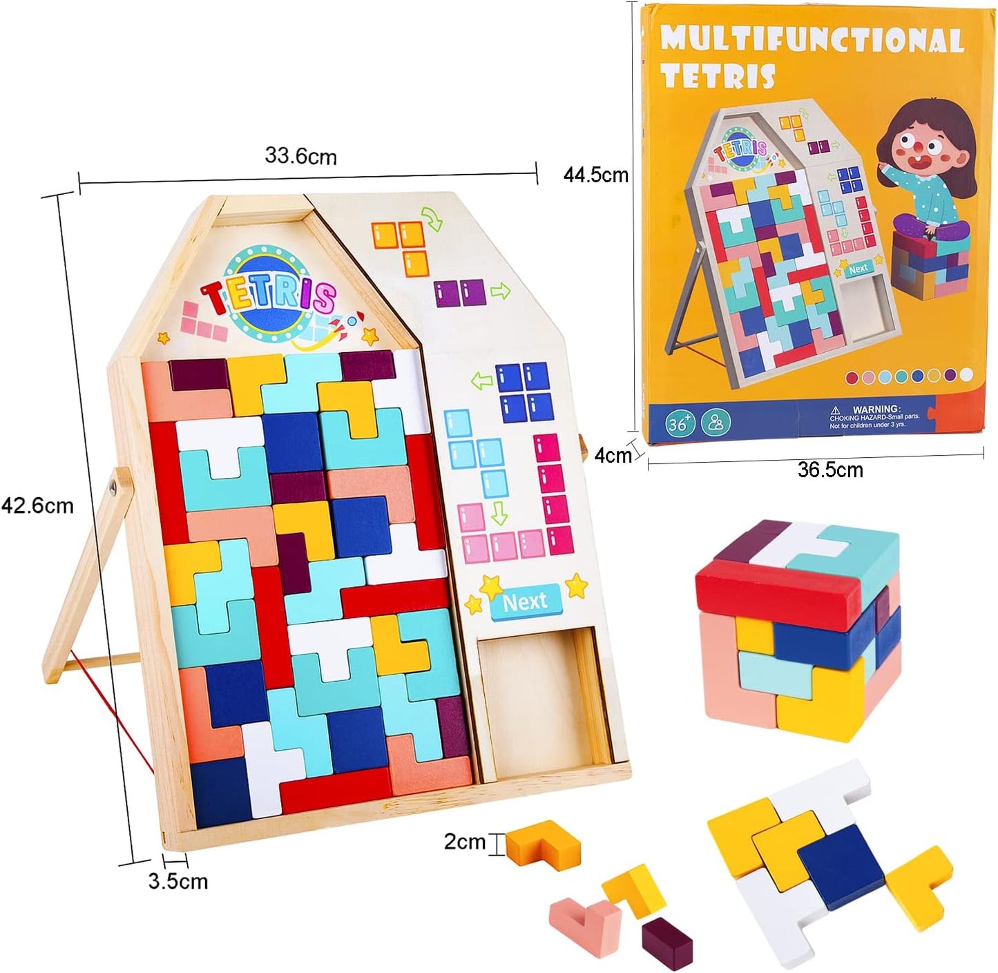 Wooden Puzzle Blocks