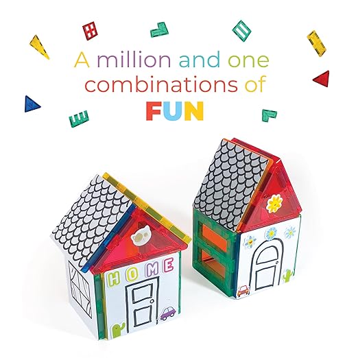 Magnetic Tile Building Set