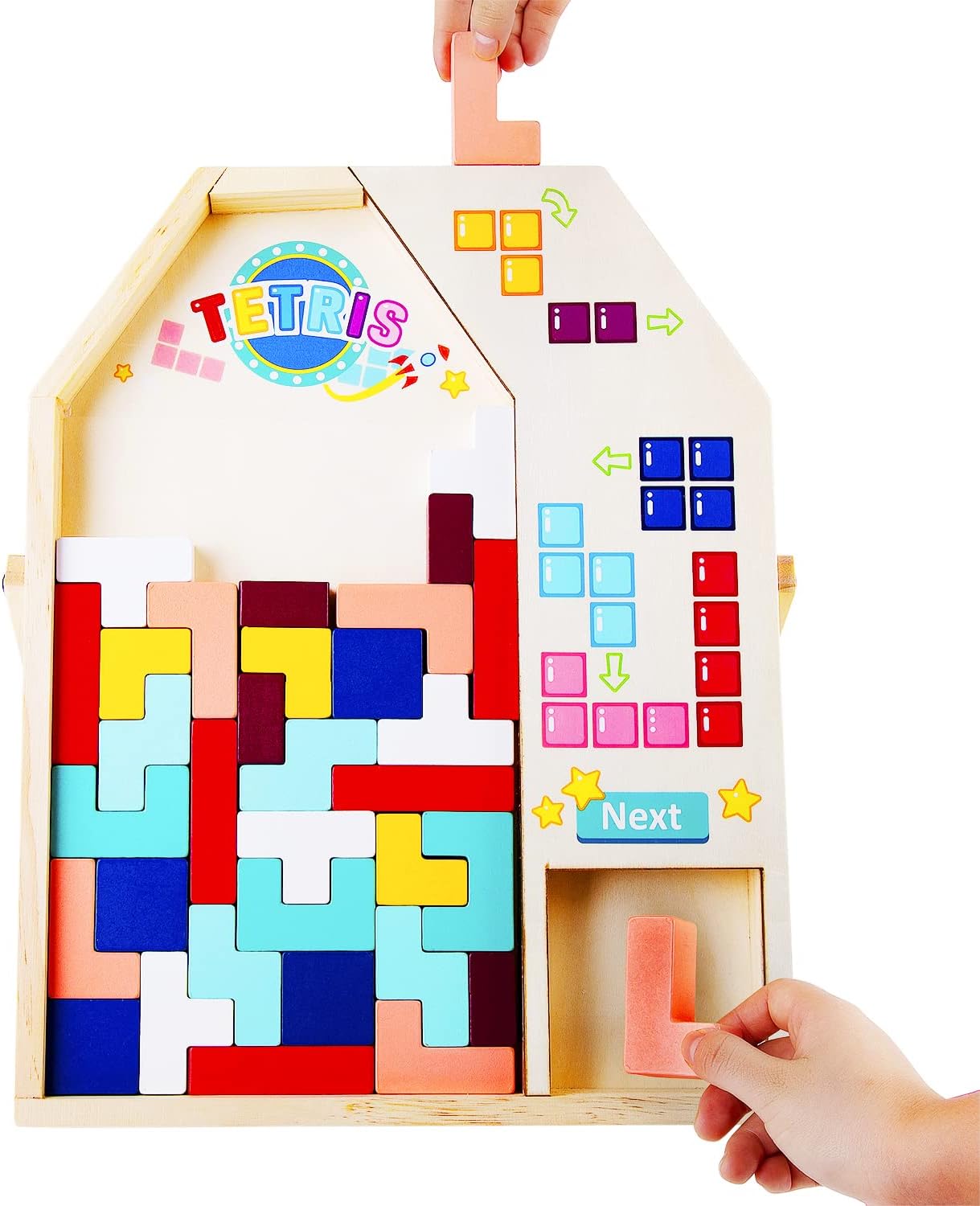 Wooden Puzzle Blocks