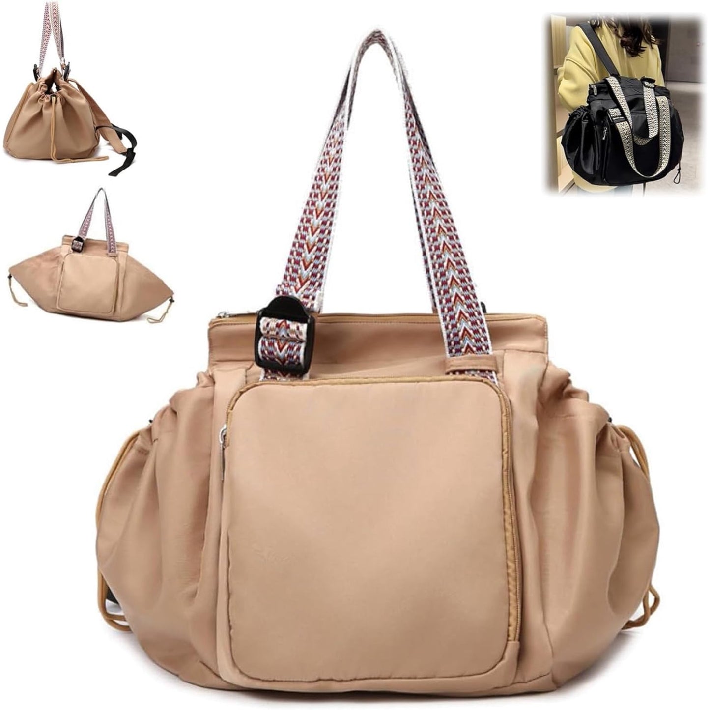 Multifunctional Folding Handbag