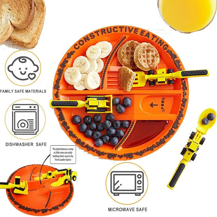 Construction Dinner Set
