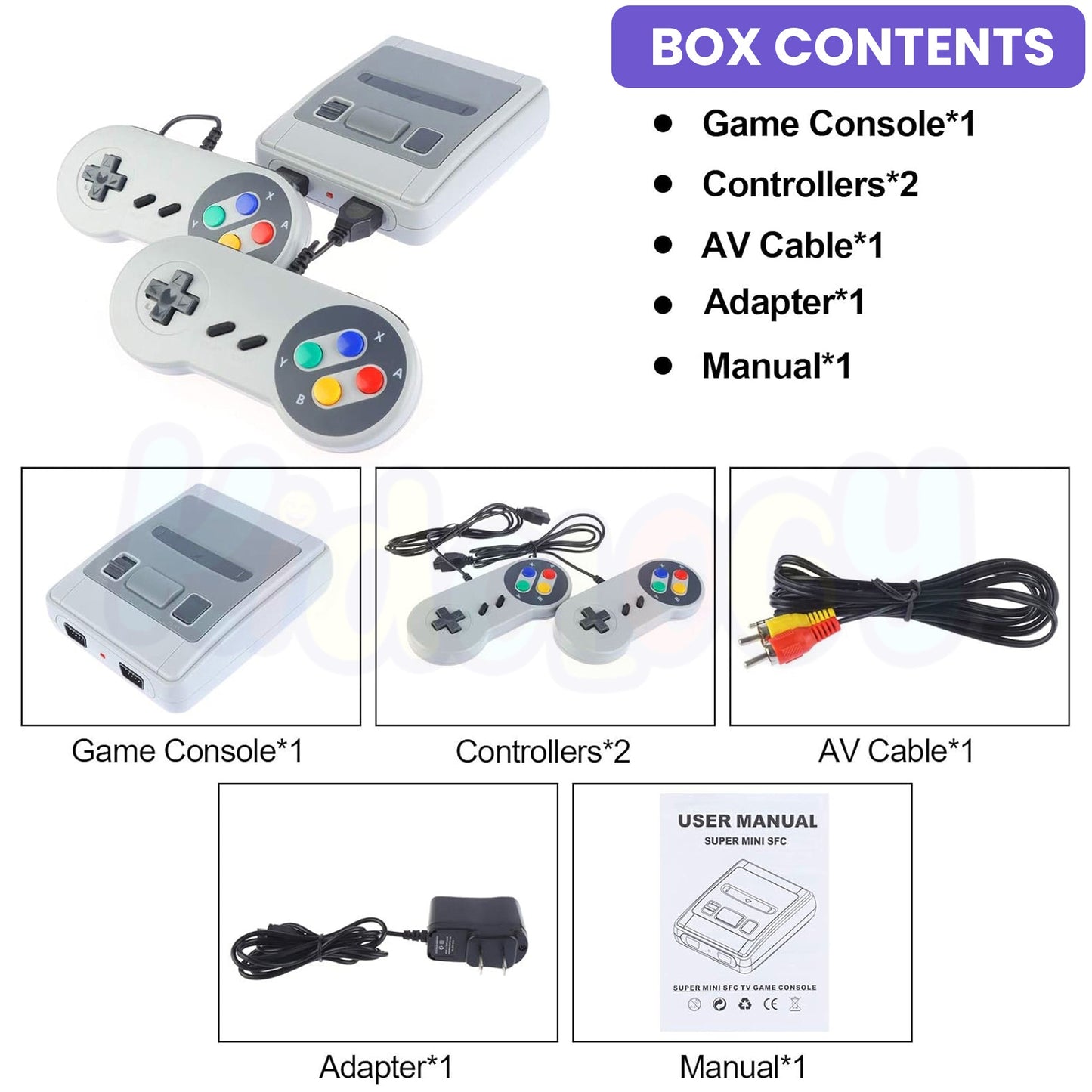 Retro Video Game Console