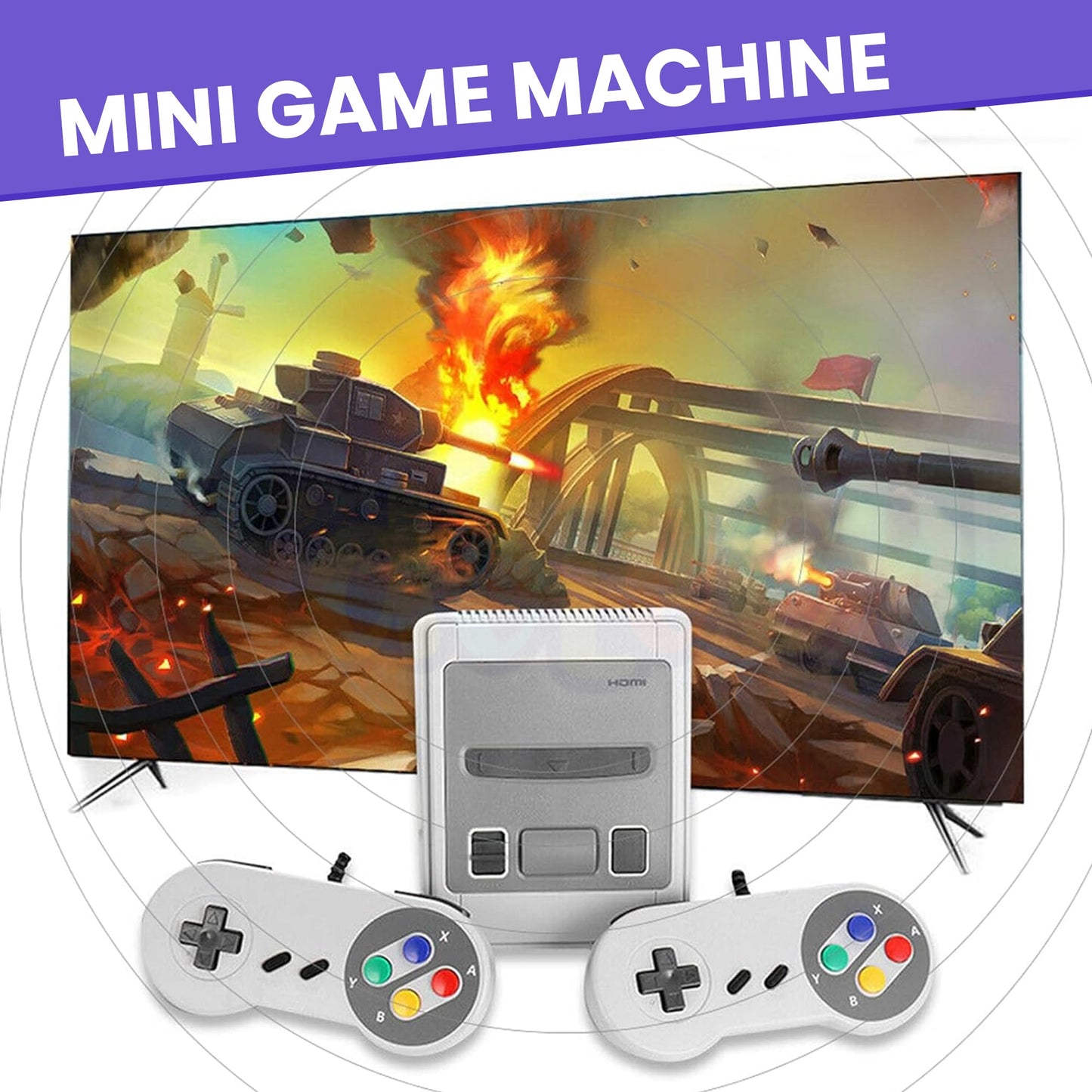 Retro Video Game Console