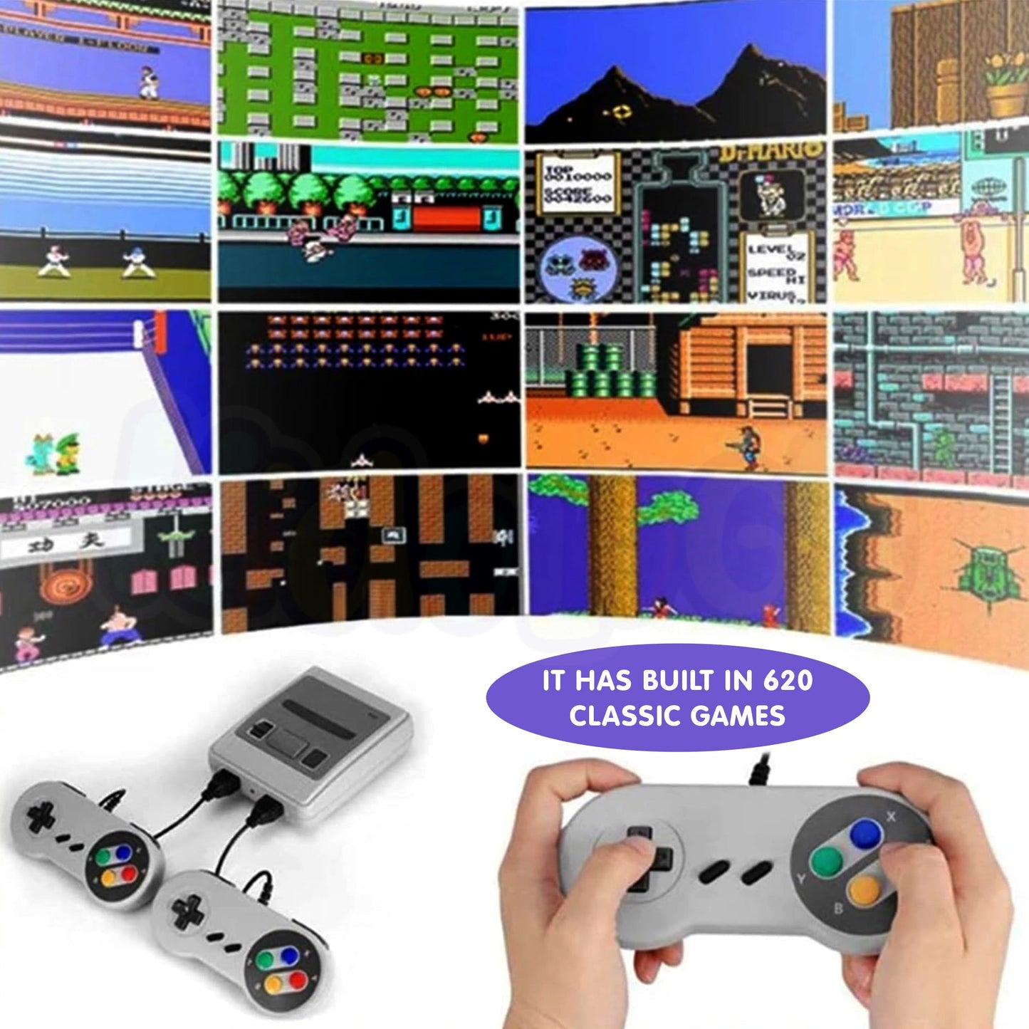 Retro Video Game Console