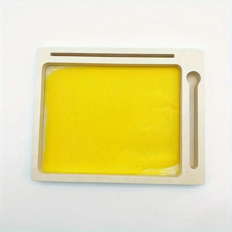 Alphabet Sandpaper Letters Wooden Tray Set