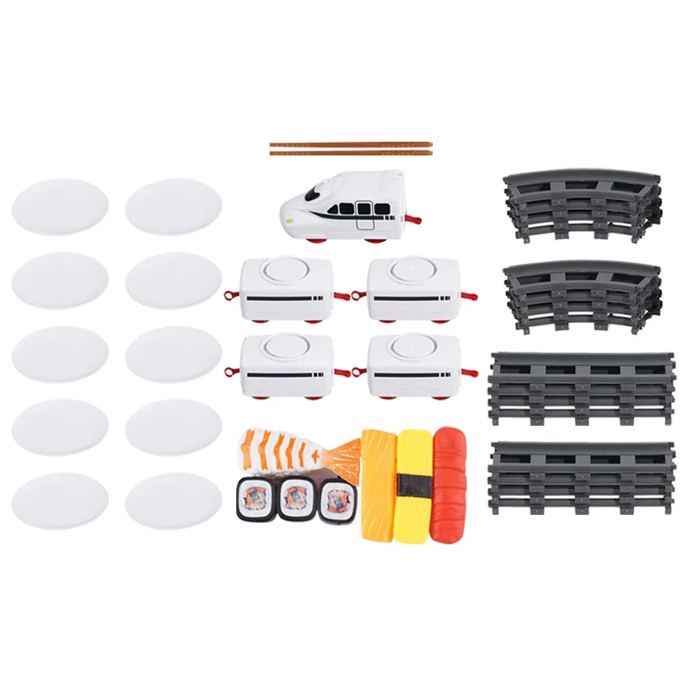 Rotating Serving Train Set