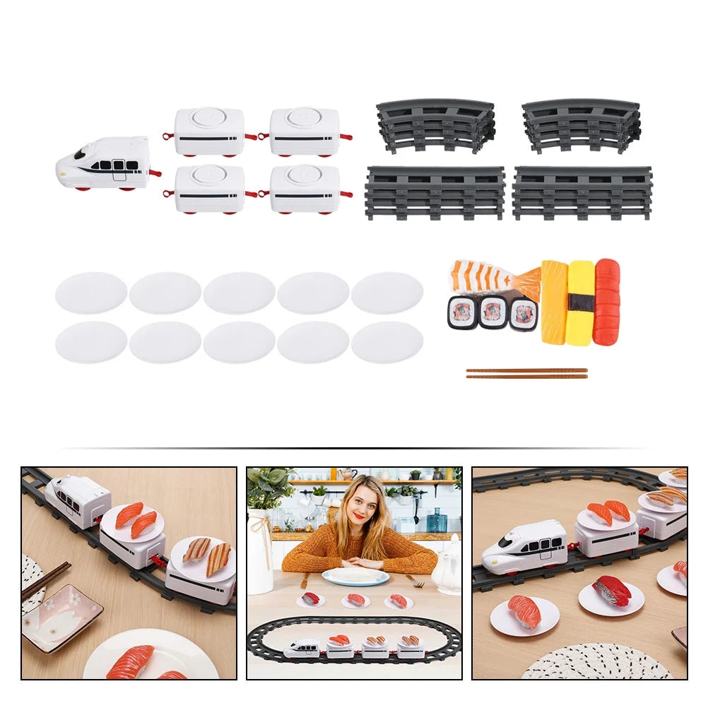 Rotating Serving Train Set