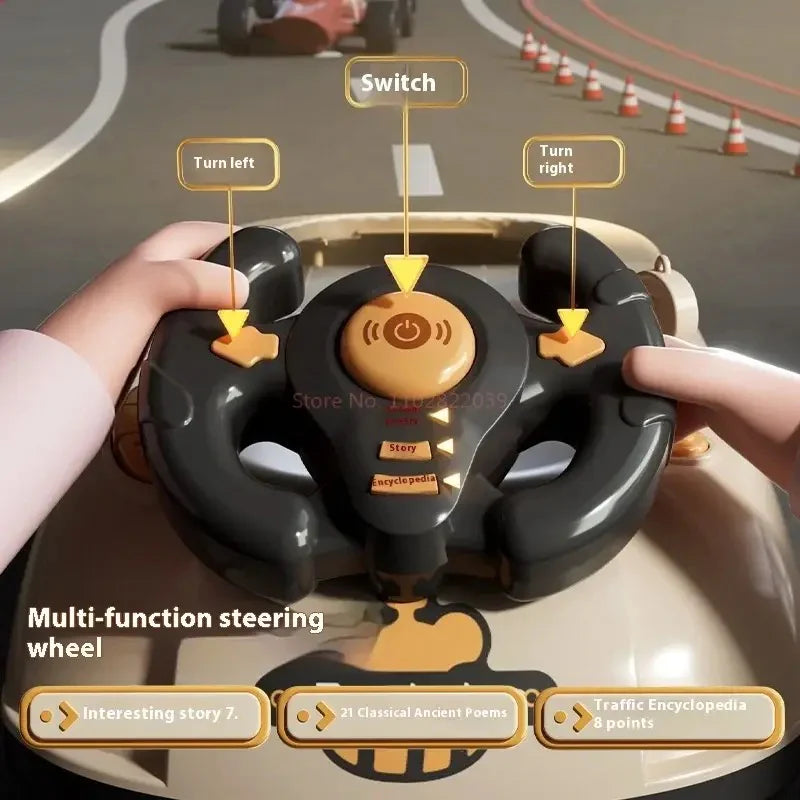 Baby Musical Steering Wheel Toy
