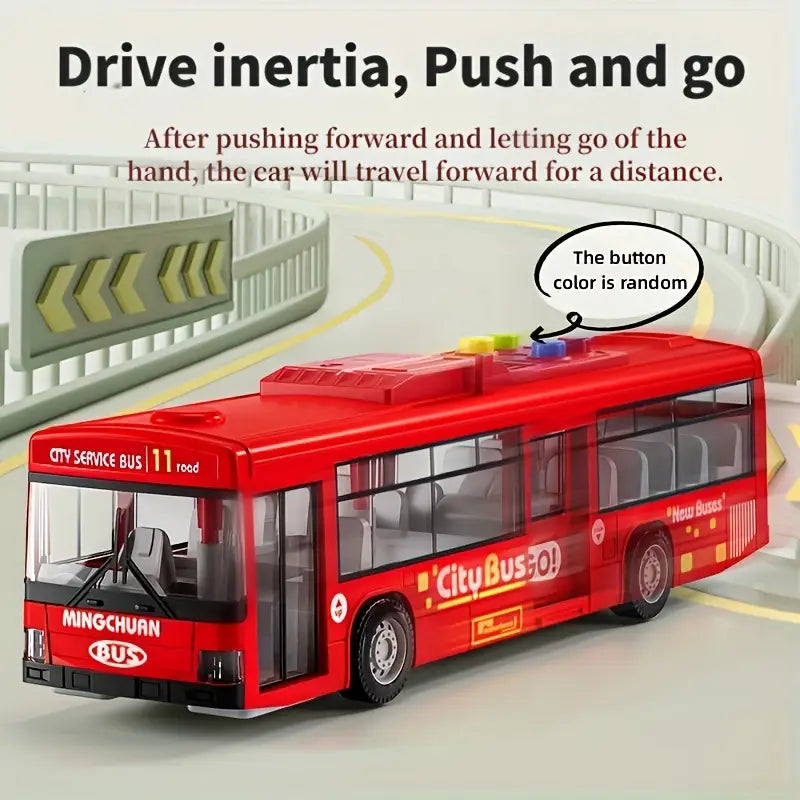 Push Back Bus with Light and Music