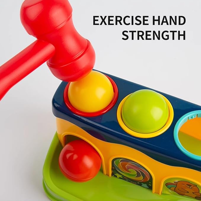 Hammer and Ball Drop Toy