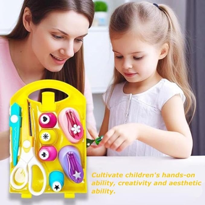 Kids DIY Puncher Craft Set