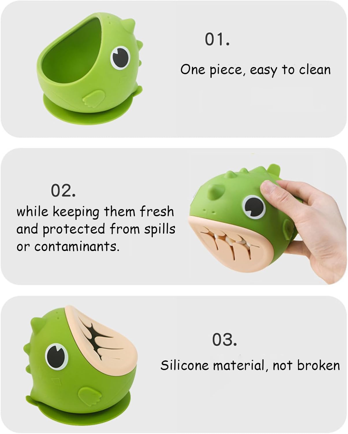 Silicone Snack Cups for Toddlers