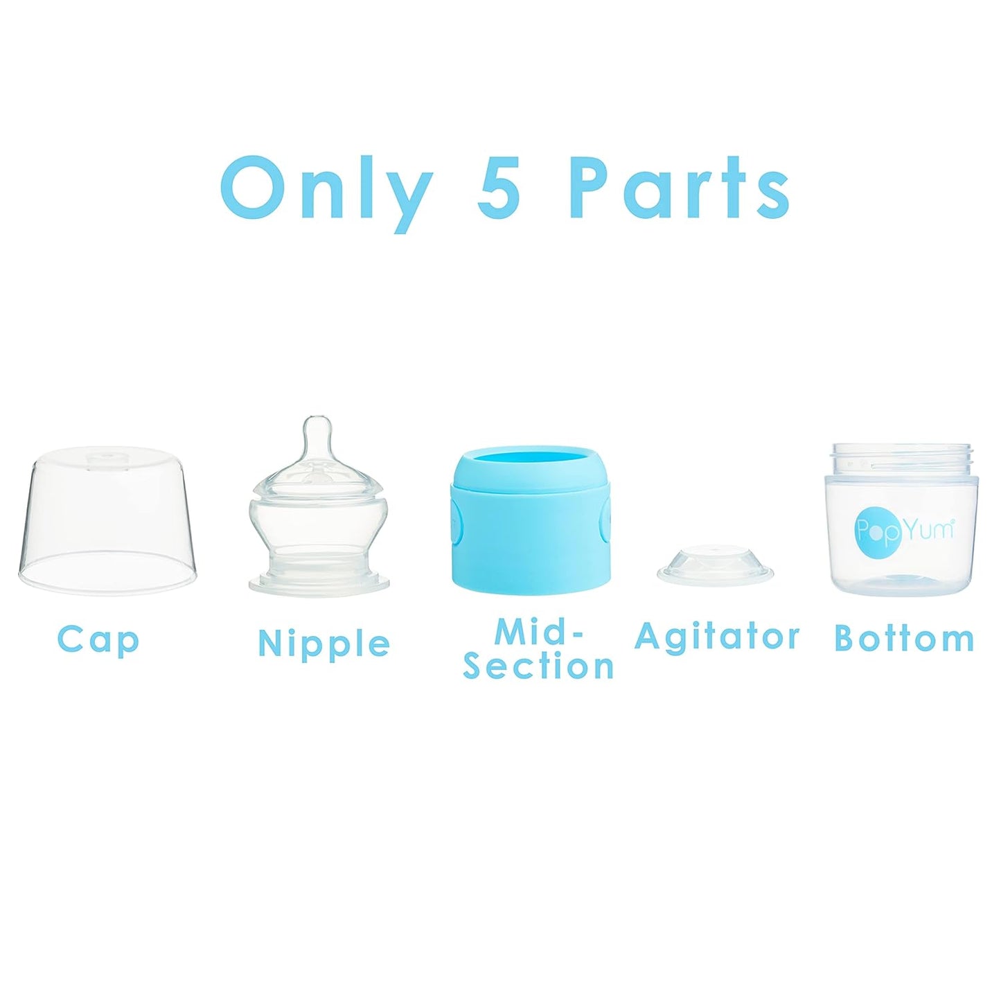 Dispenser Baby Bottle (Set of 2)