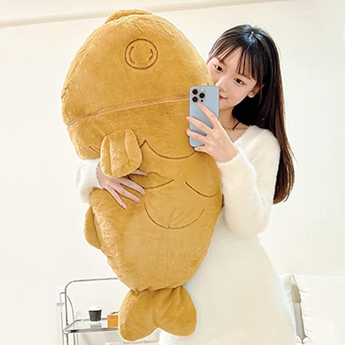 Taiyaki Cat Plush – Soft Hug Pillow