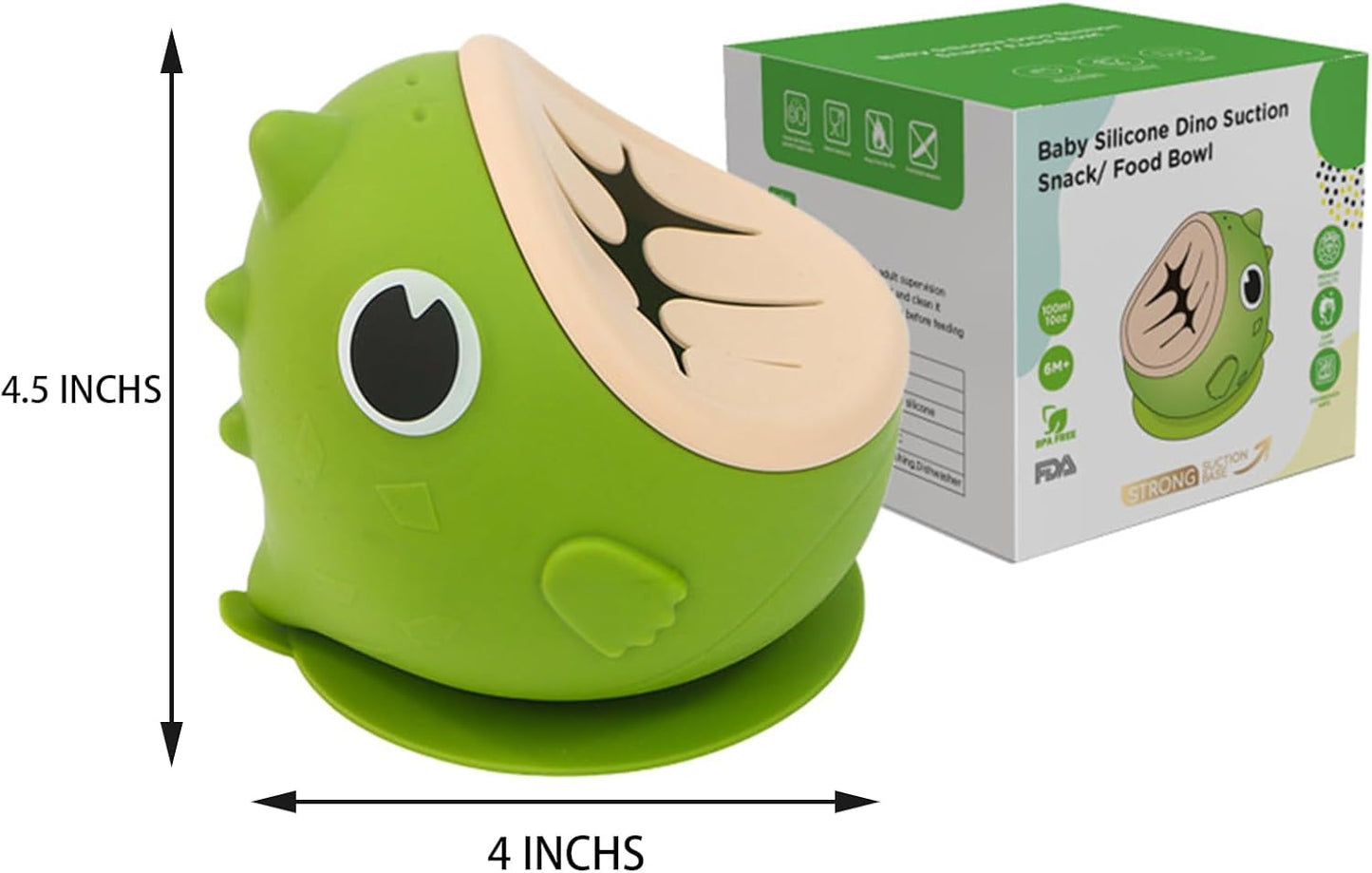 Silicone Snack Cups for Toddlers