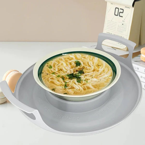 Burn-Free Multicolor Microwave Dish Holder(Set Of 2)