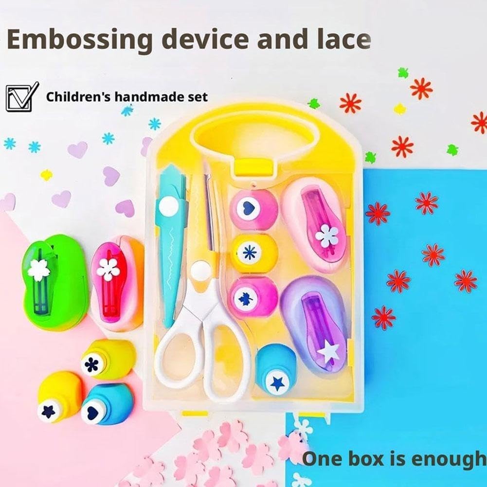 Kids DIY Puncher Craft Set