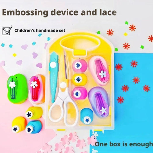 Kids DIY Puncher Craft Set