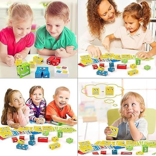 Wooden face Changing Game