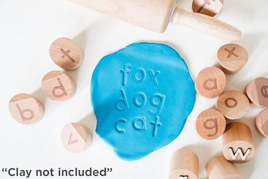 Alphabet Playdough Stamp