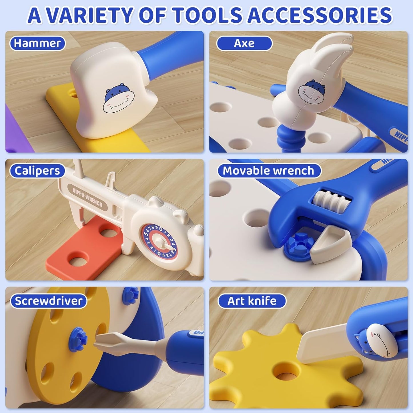 All-in-one Tool Hub DIY Montessori Tool Box Set
