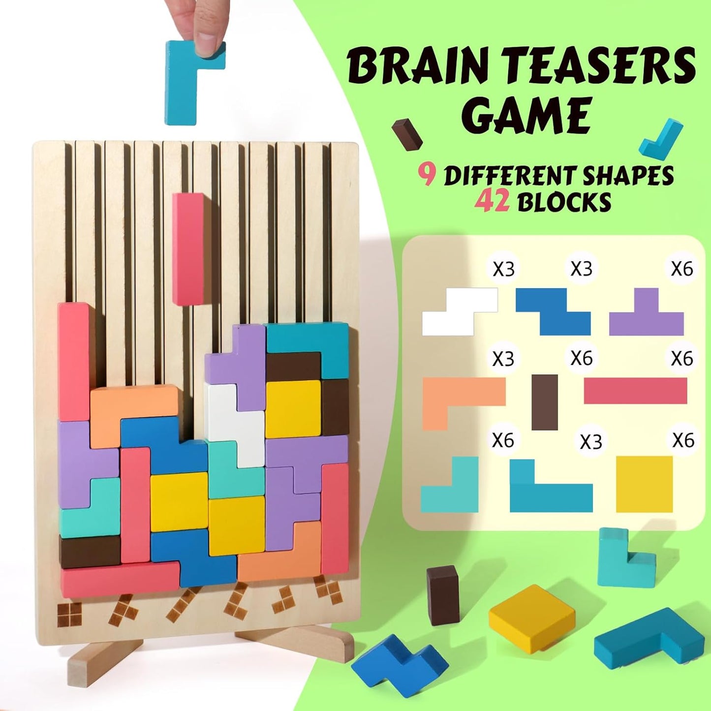 Wooden Stacking Blocks