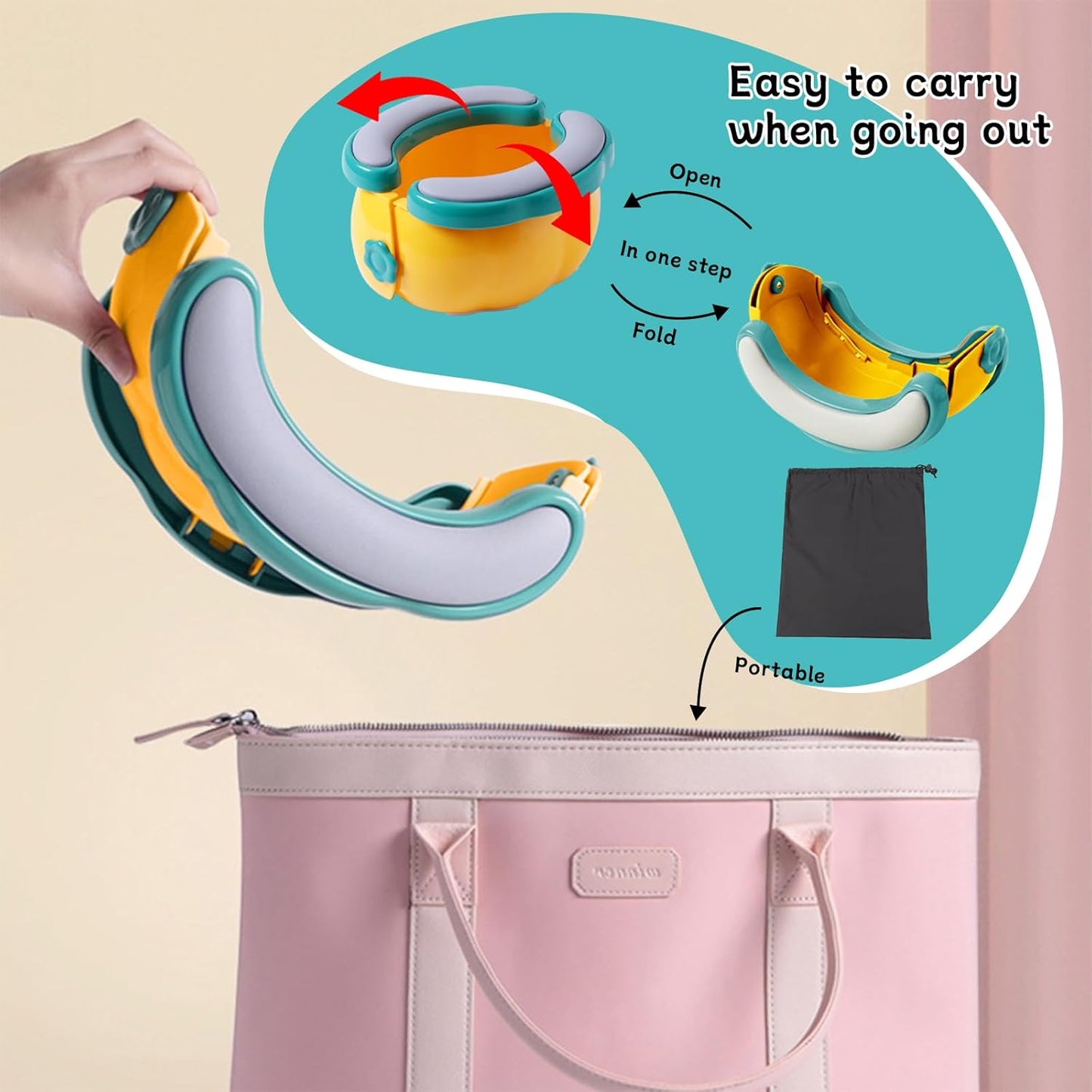 Foldable Portable Potty for Toddler
