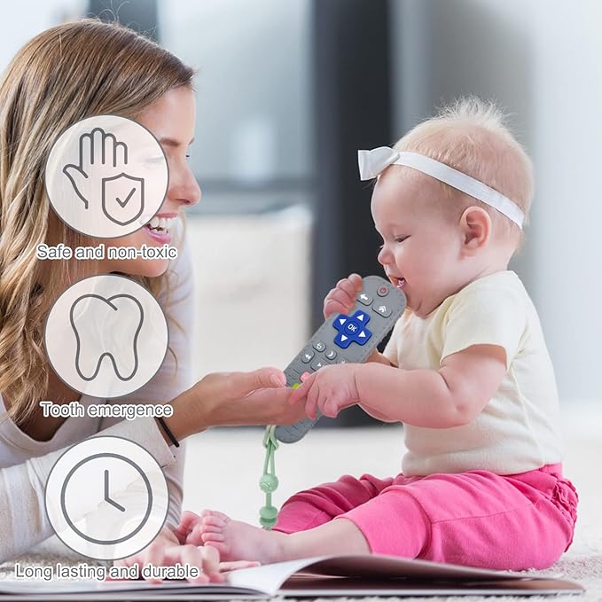 Safe Bite Remote Teether Toy