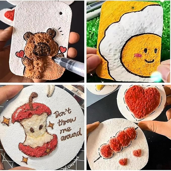 3D Magic Foam Painting 4 Pcs
