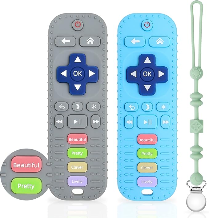 Safe Bite Remote Teether Toy