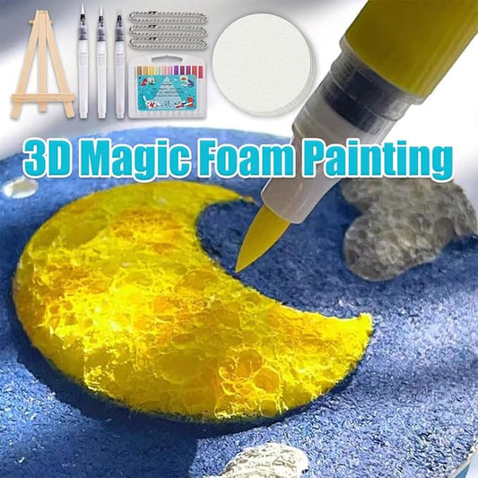 3D Magic Foam Painting 4 Pcs