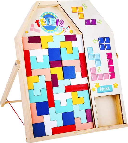 Wooden Puzzle Blocks