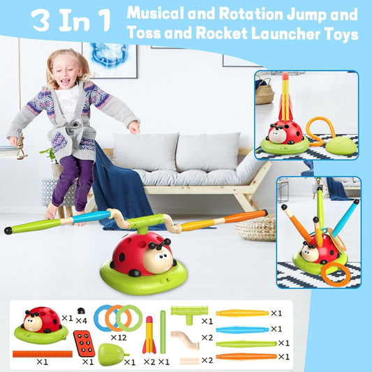 3 In 1 Musical Jumping Toy