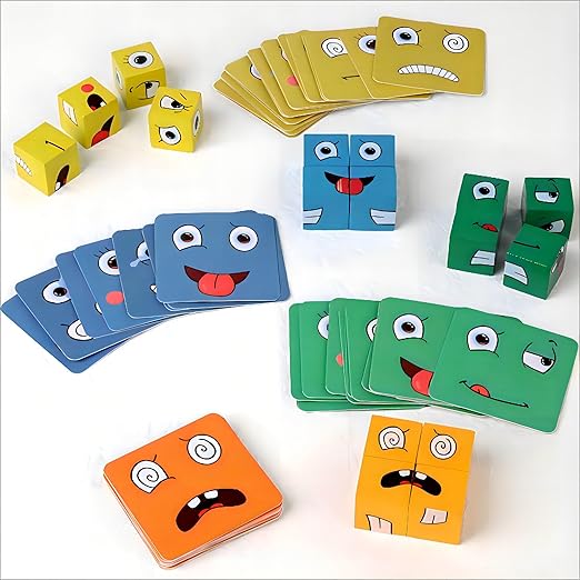 Wooden face Changing Game