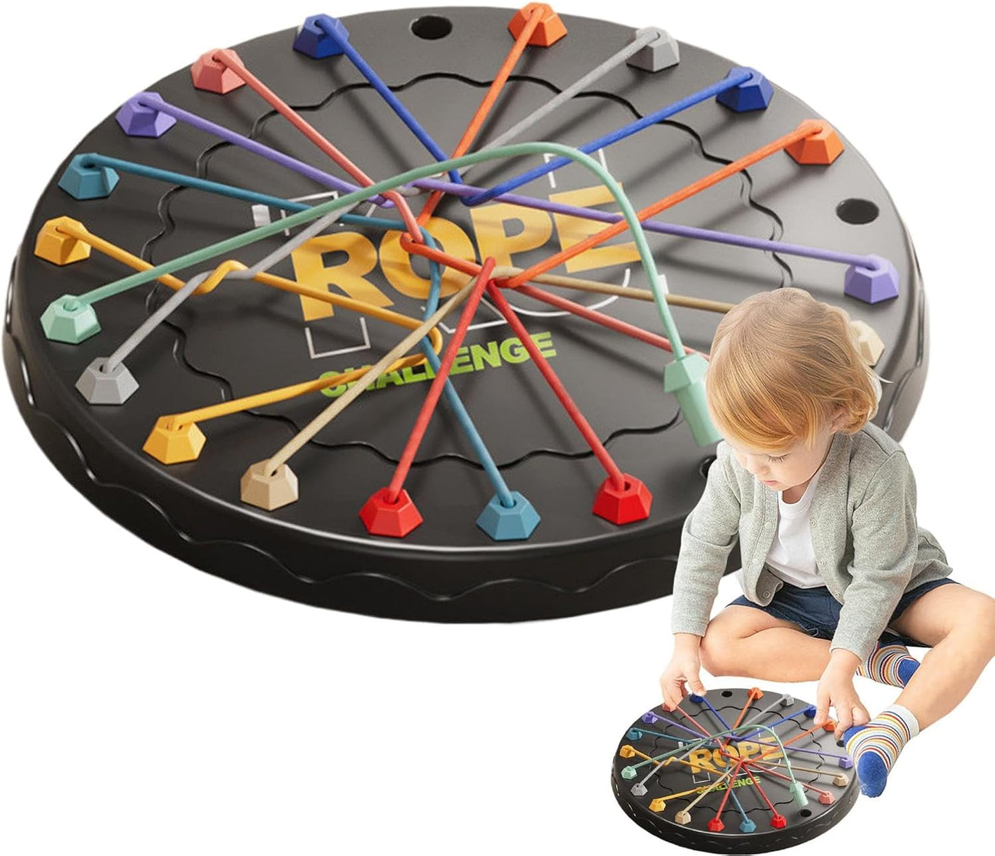 Rope Untangling Puzzle Games