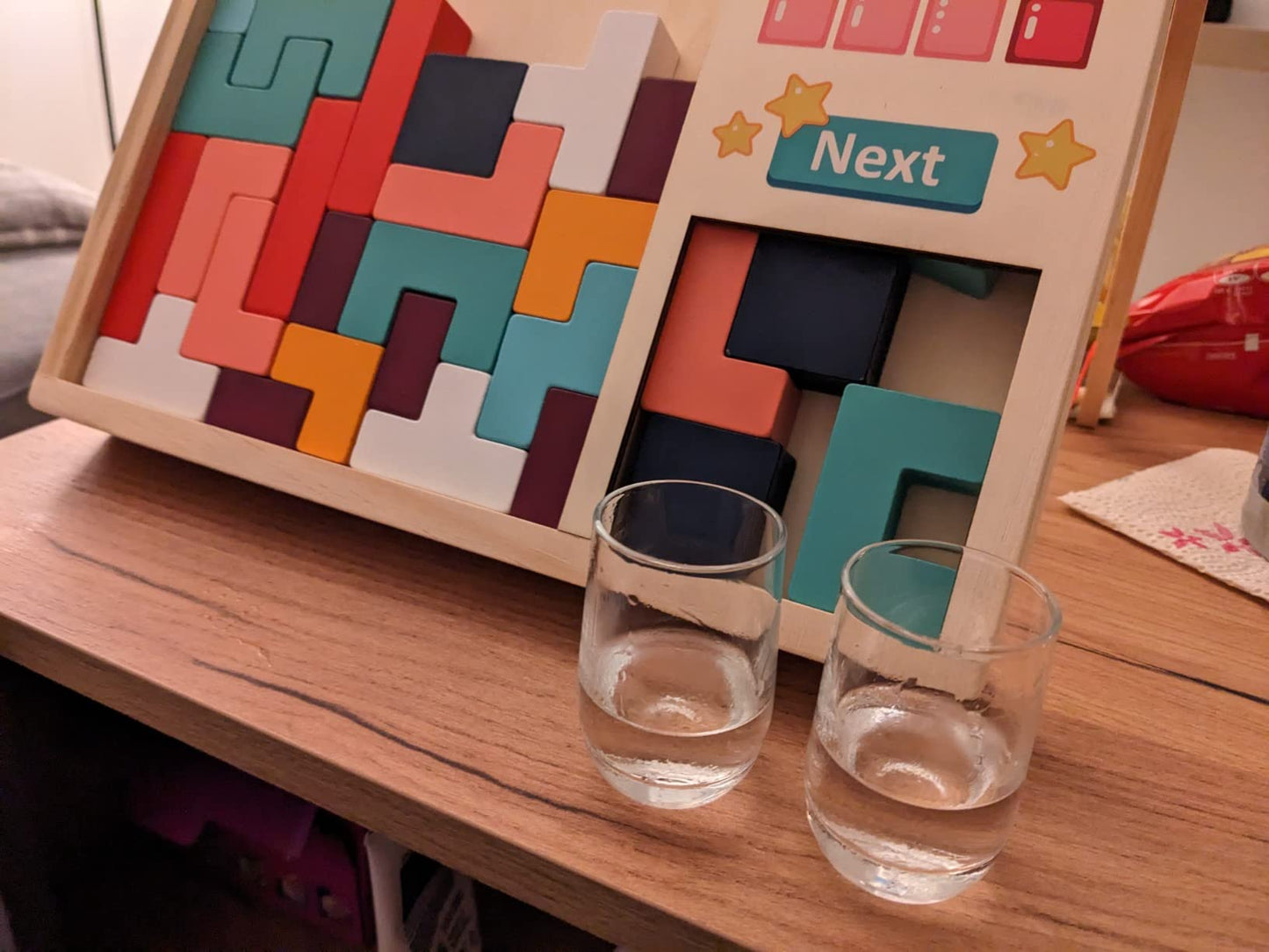 Wooden Puzzle Blocks