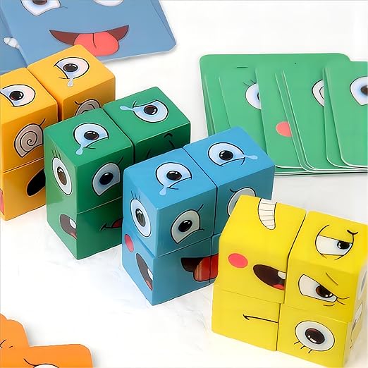 Wooden face Changing Game