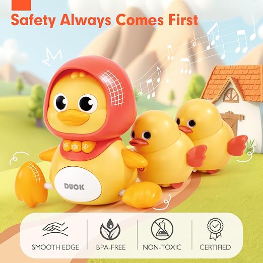 Magnetic Toy With Music Duck