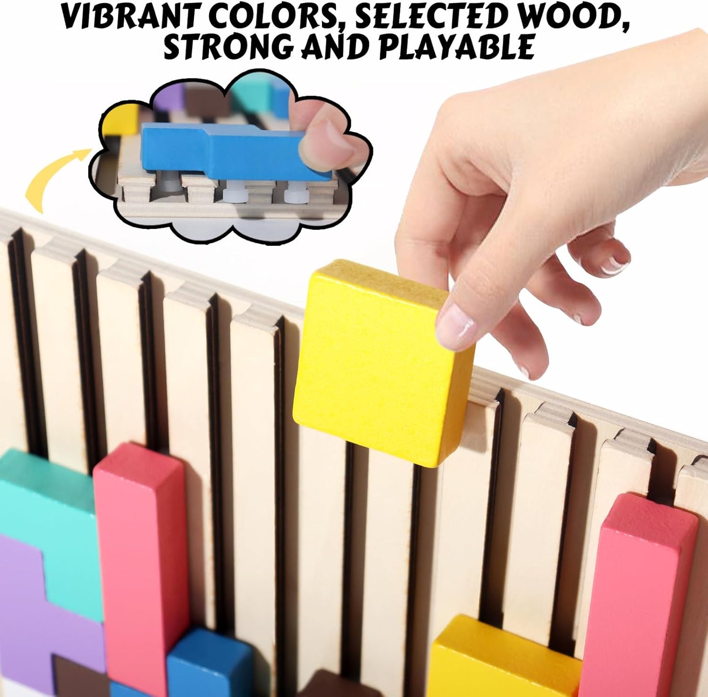 Wooden Stacking Blocks