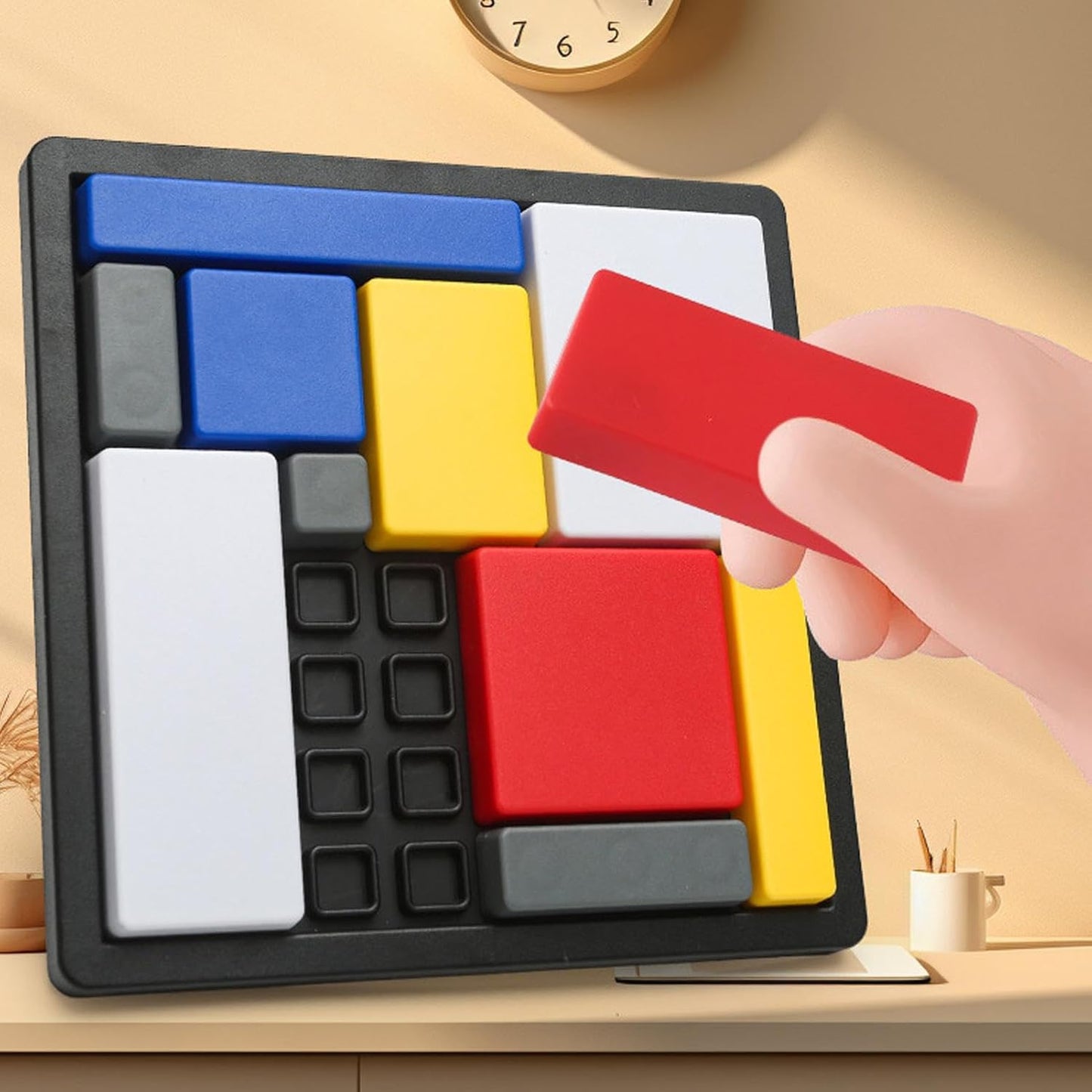 Logic Puzzle Cubs And Jigsaw