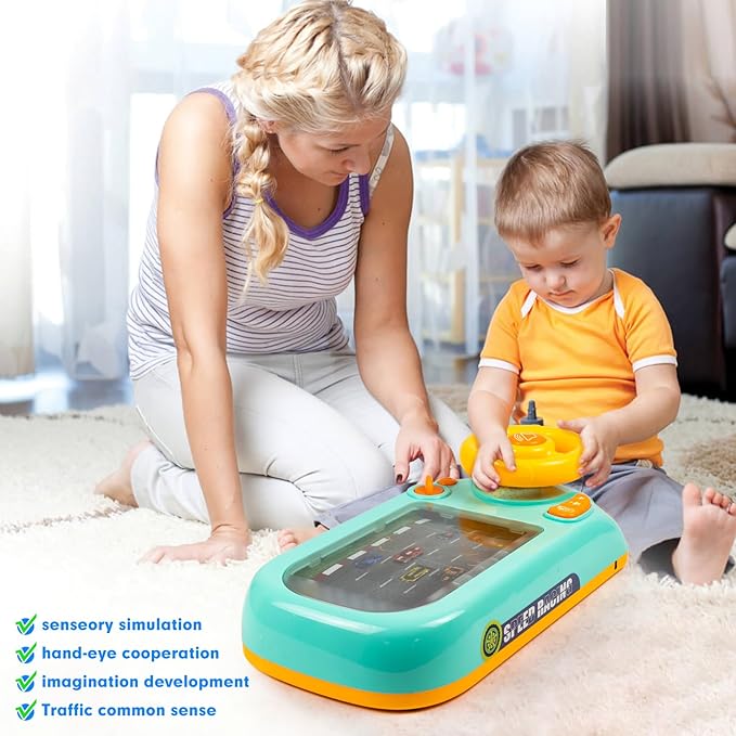 Baby Musical Steering Wheel Toy