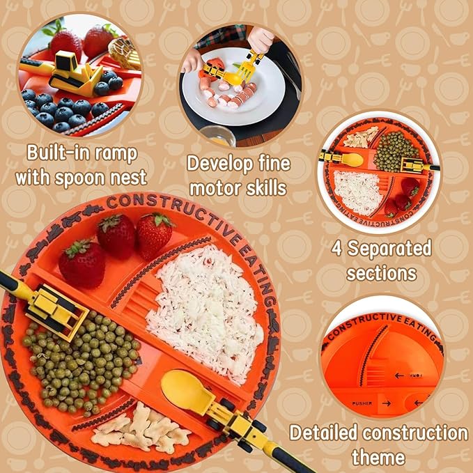 Construction Dinner Set