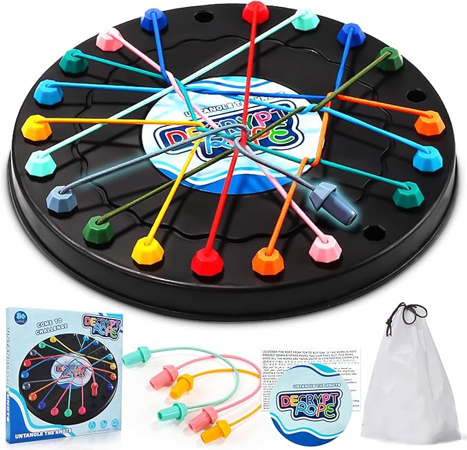 Rope Untangling Puzzle Games