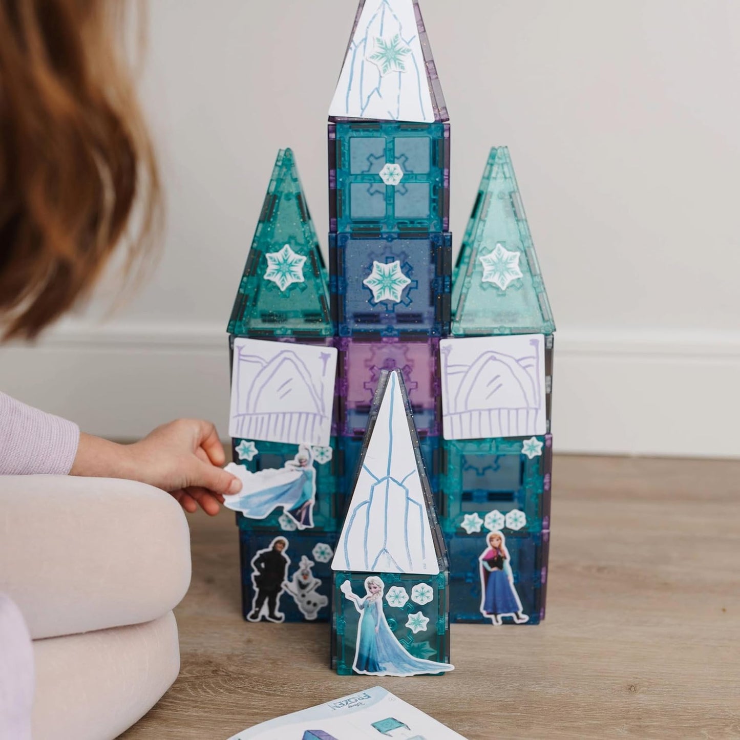 Disney Frozen Castle Magnetic Tile Set