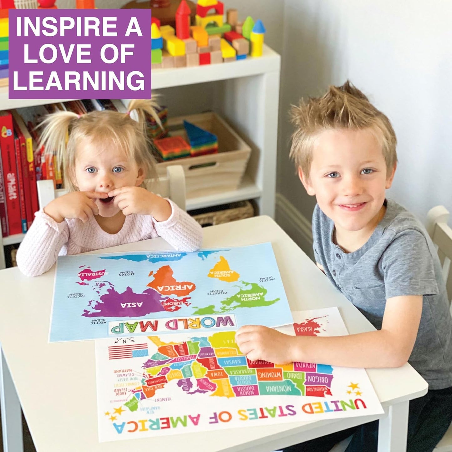 Educational Posters for Classroom ( Set Of 16 )